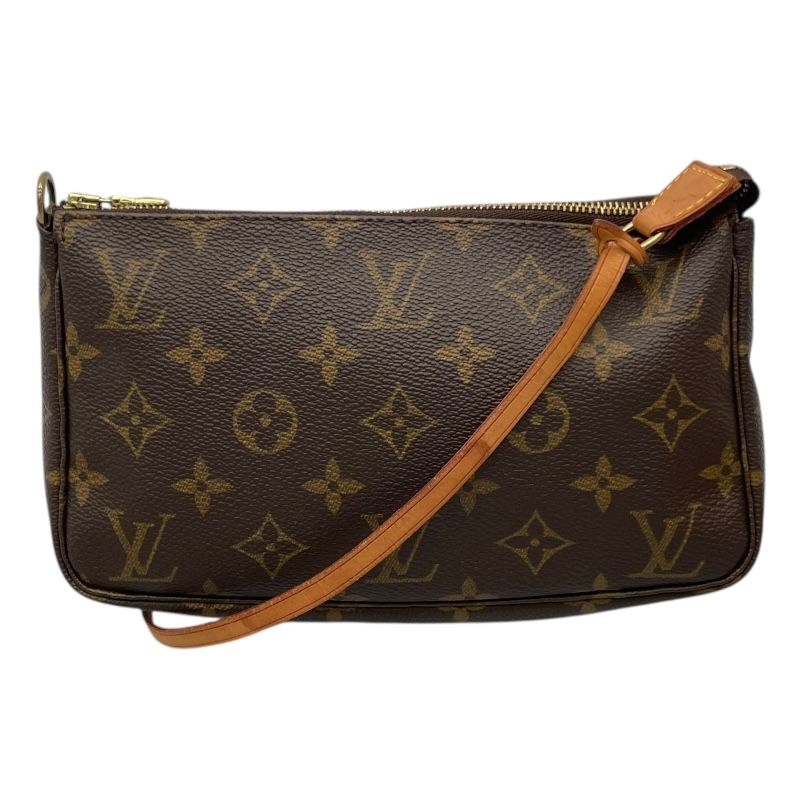 ルイ ヴィトン LOUIS VUITTON ポシェット アクセソワール M51980 ブラウン モノグラム キャンバス レディース ハンドバッグ
