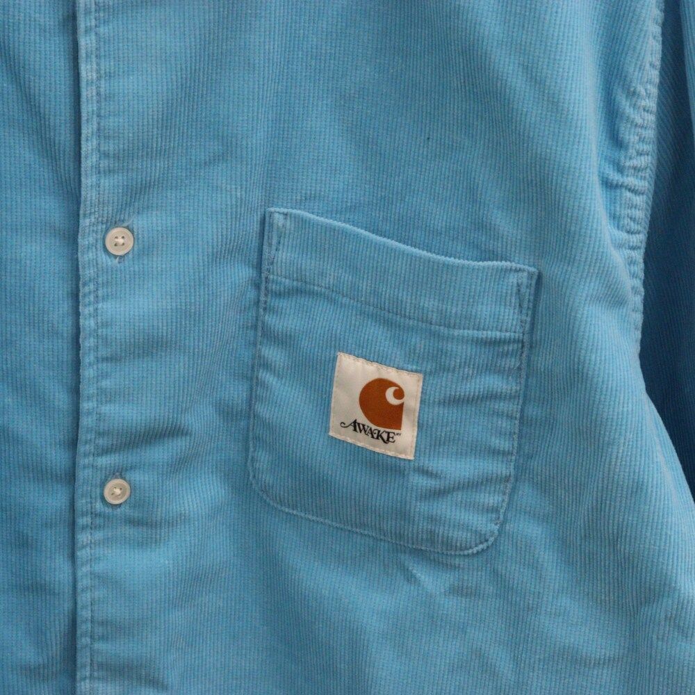 Carhartt AWAKE NY SHIRT L コーデュロイ カーハート Carhartt CARHARTT カーハート 23SS ×AWAKE NY SHIRT アウェイク