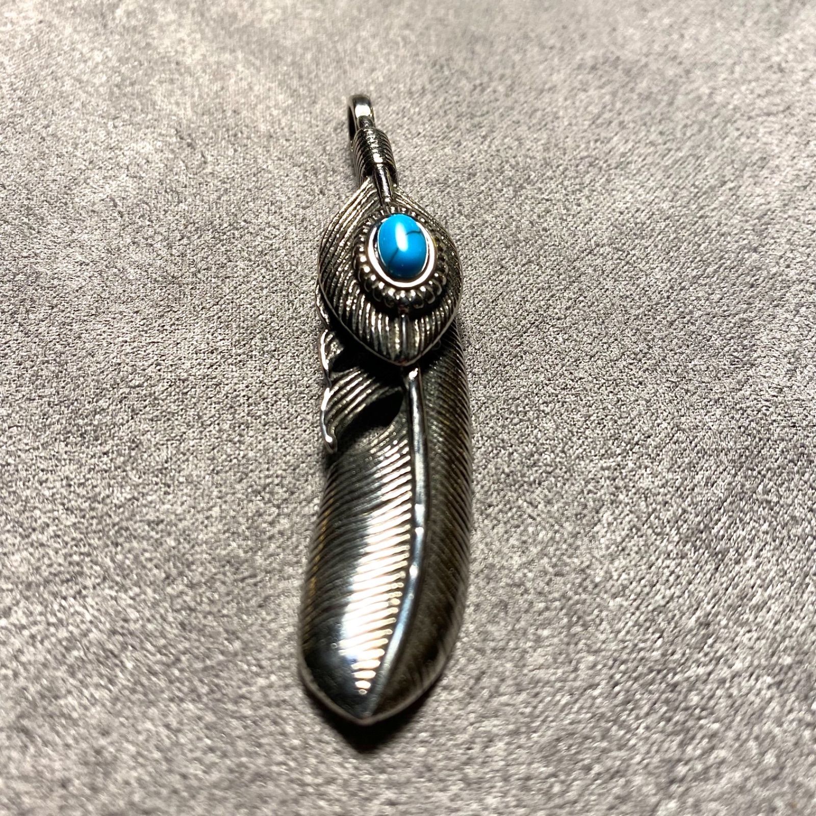 ターコイズフェザー【イーグルフック&ホイール付】 - メルカリ