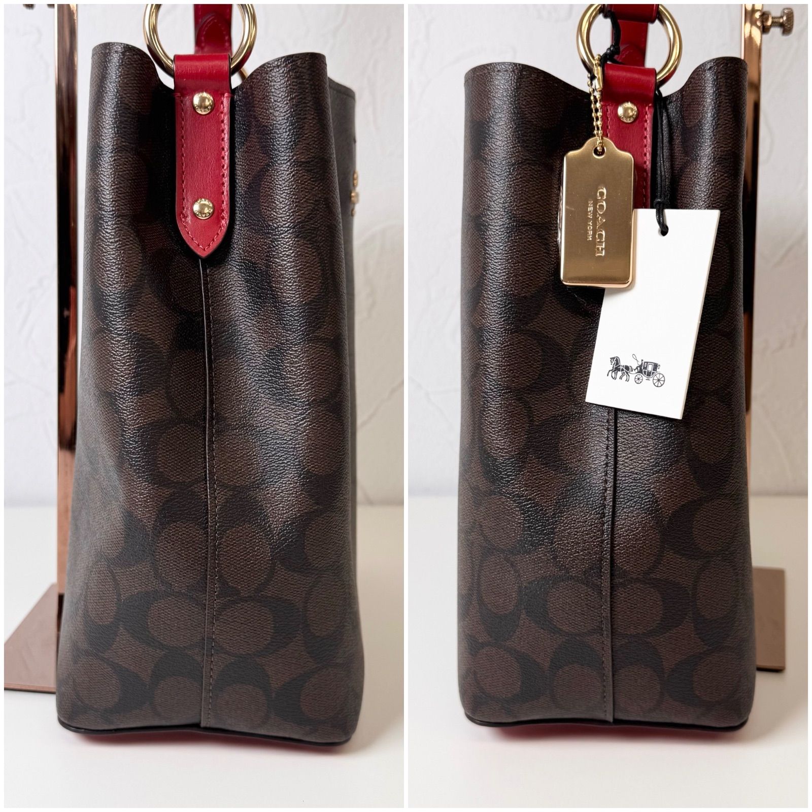 ✨NEWランク COACH 2way ショルダーバッグ ハンドバッグ bag モリー 