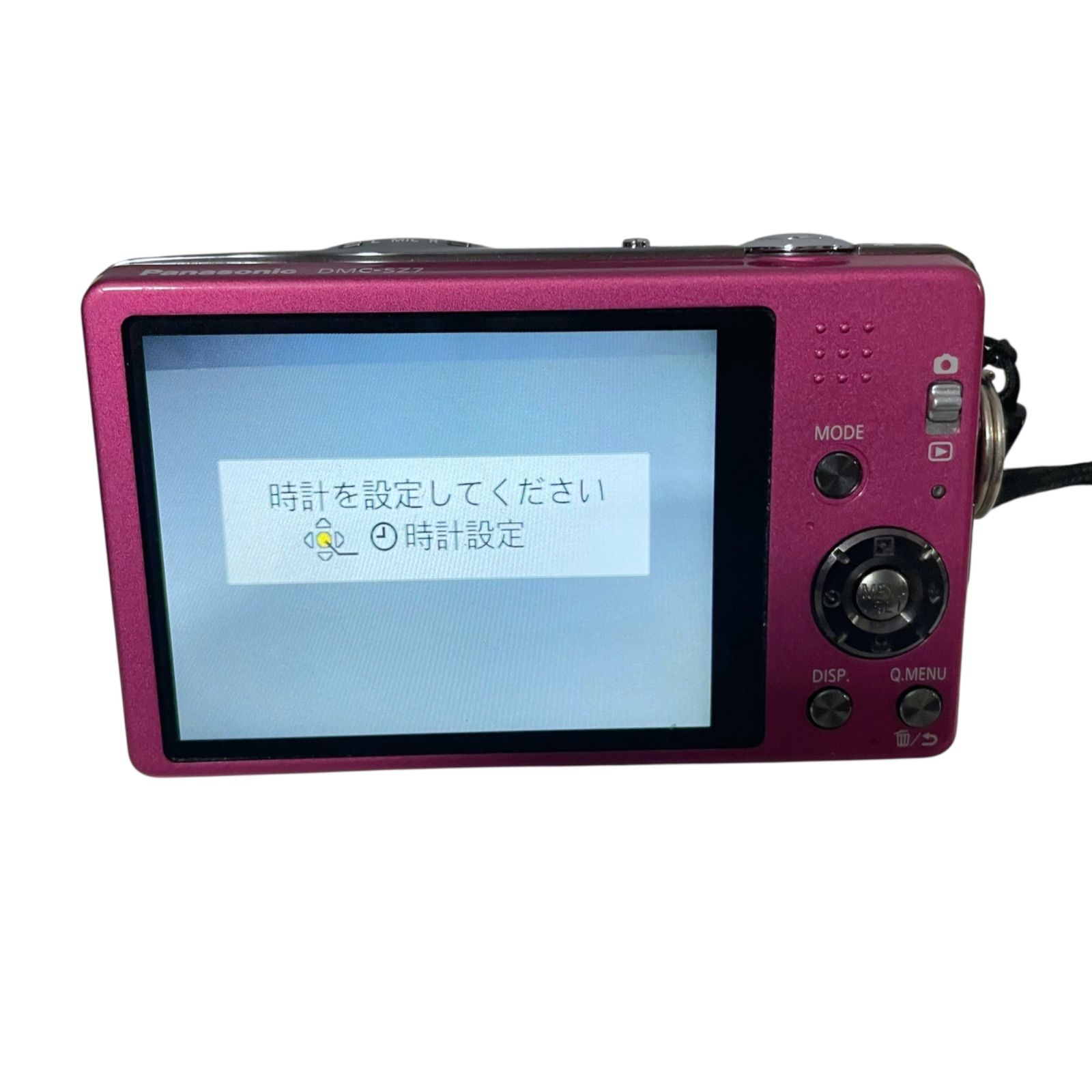 【動作品・転送特典無料】Panasonic Lumix DMC-SZ7 PINK 動作品・転送特典無料】Panasonic Lumix DMC-SZ7 PINK 動作品