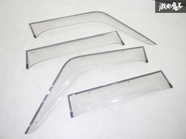 TOYOTA トヨタ 純正 KZJ78W 78 ランクル プラド サイドバイザー ドアバイザー 雨除け 1台分 1KZ ランドクルーザープラド parts 棚32-1