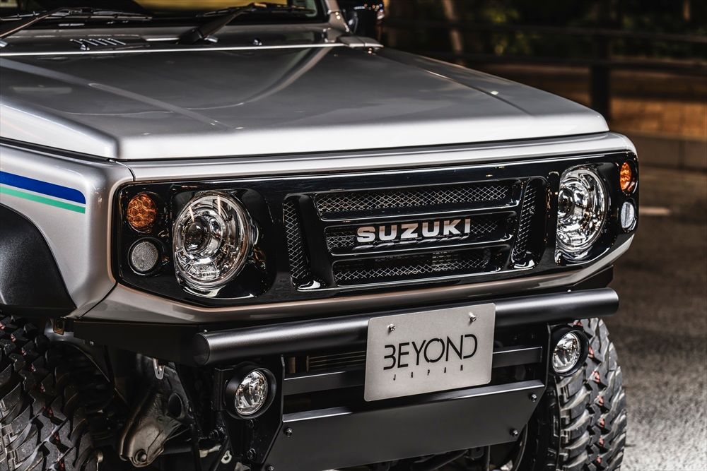 フロントグリル ジムニー ノマド JC74 BEYOND ヴィンテージ フェイスグリル ビヨンド befgvt-003 VS-ONE
