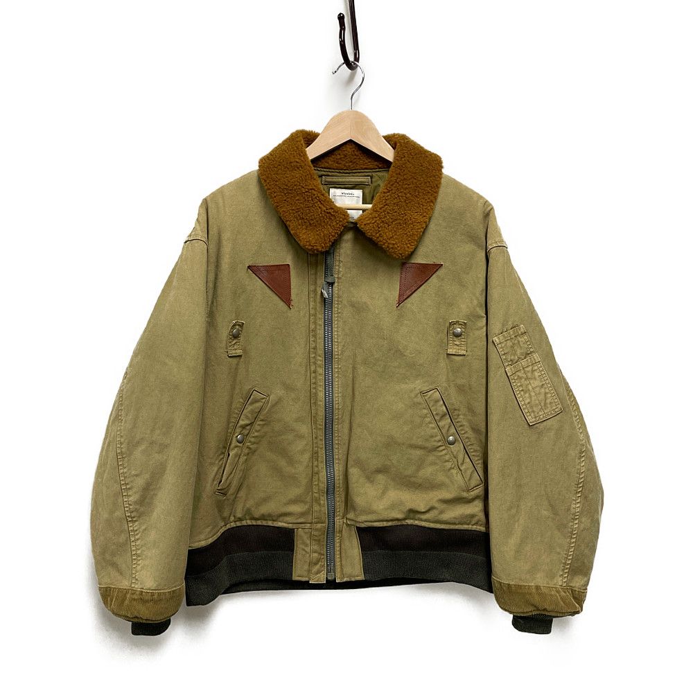 VISVIM ビズビム 品番 0122205013014 MONROE JKT モンロー フライトジャケット カーキ サイズ3 正規品 / 30395