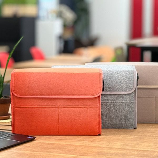 モバイルバック オカムラ フリーアドレス キャビネットバック A4タイプ オレンジ