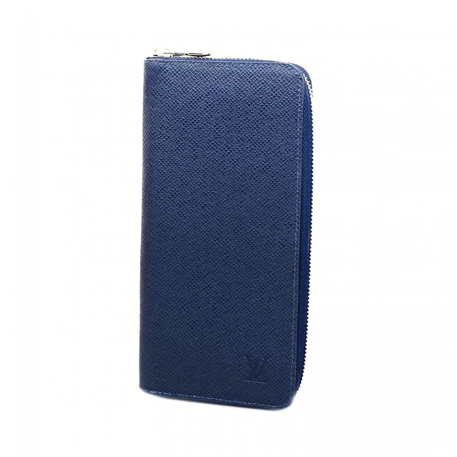 ルイ・ヴィトン(Louis Vuitton) ルイ・ヴィトン 長財布 タイガ ジッピーウォレットヴェルティカル M30510 ブルーマリーヌメンズ