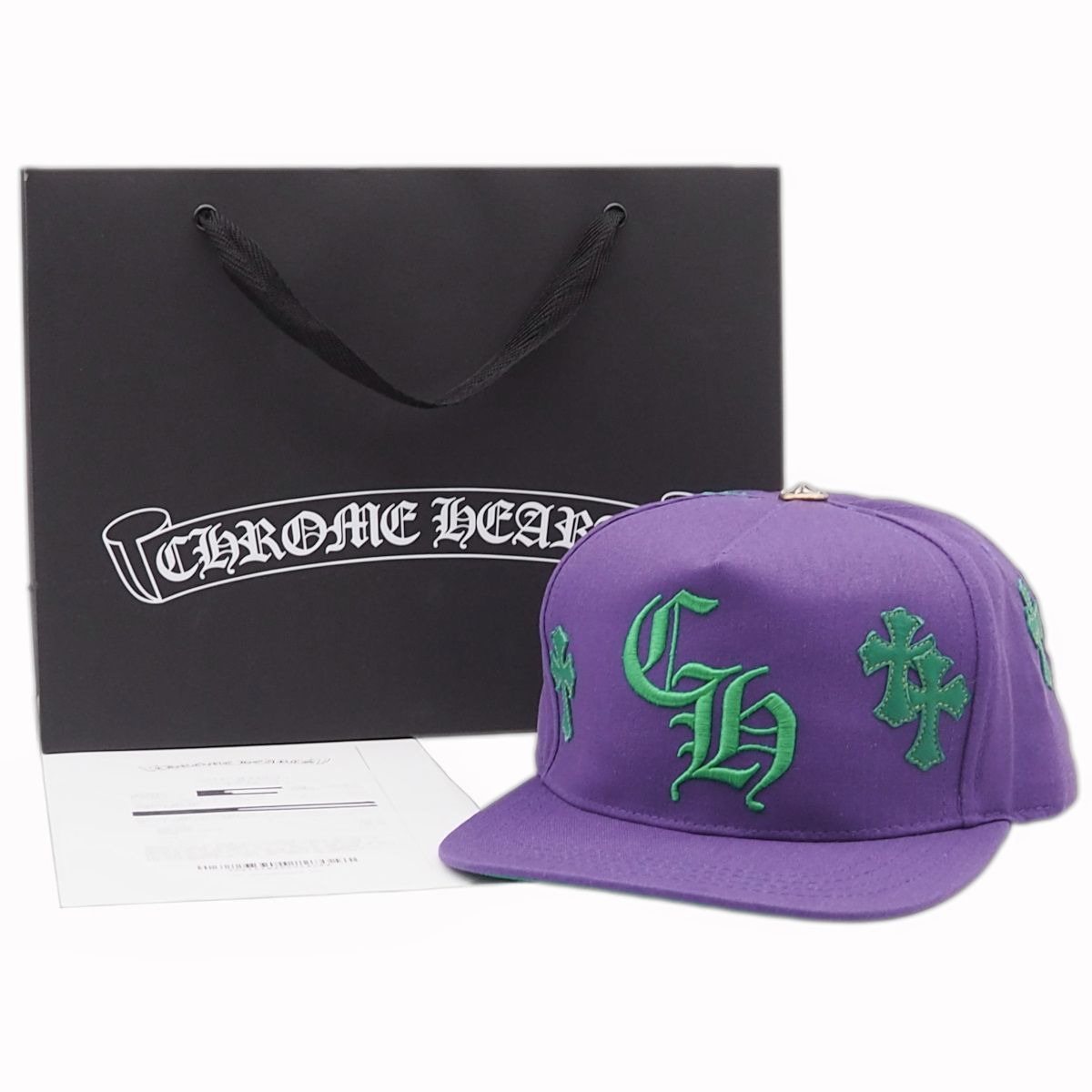 N 新品/未使用品】CHROME HEARTS クロムハーツ 5PANEL CAP BSBL 帽子 5 