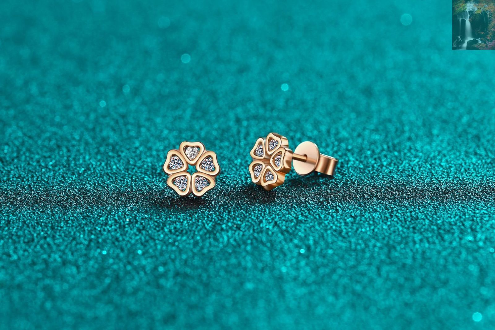 ピアス モアサナイト 0.25ct シルバー925 人工ダイヤモンド