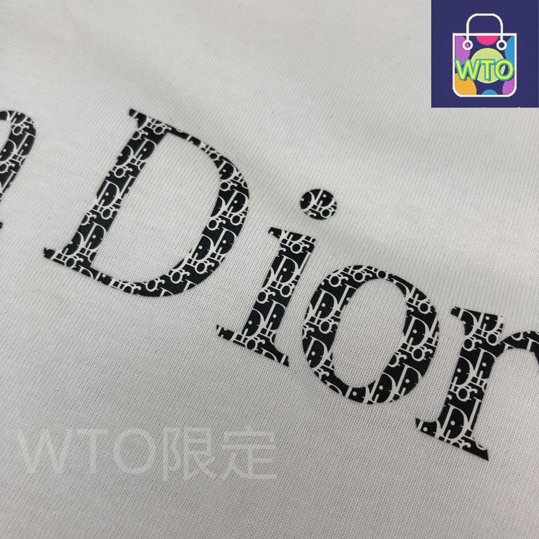 本日限定特価】DIOR 春夏 ロゴプリントTシャツ [本日特価|新品未