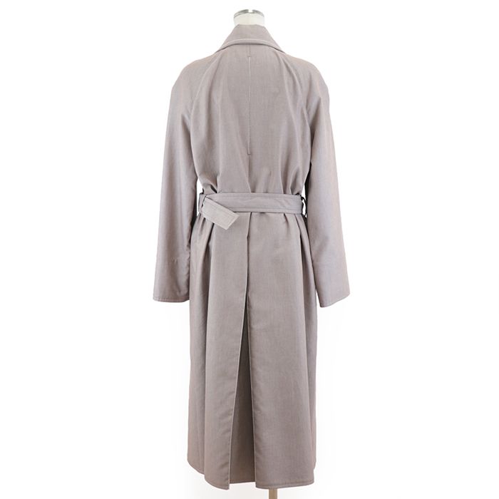 美品】エルメス コート 2019SS セリエボタン キモノカラー ダブル  