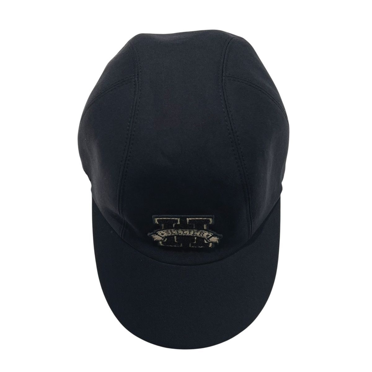 T☆エルメス☆HERMES☆黒 カシミアキャスケット　58 エルメス キャスケット ブラック 58 美品】エルメス キャスケット