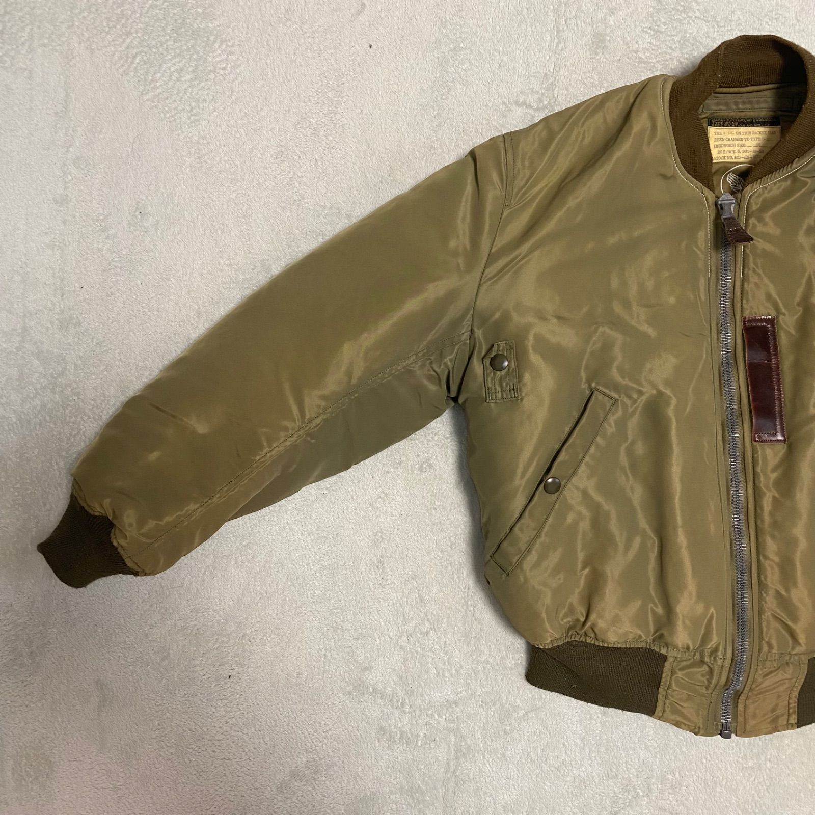 美品バズリクソンズ　B15 B-15　フライトジャケット　東洋エンタープライズ 美品【BUZZ RICKSON'S】バズリクソンズ B15 B-15 フライト