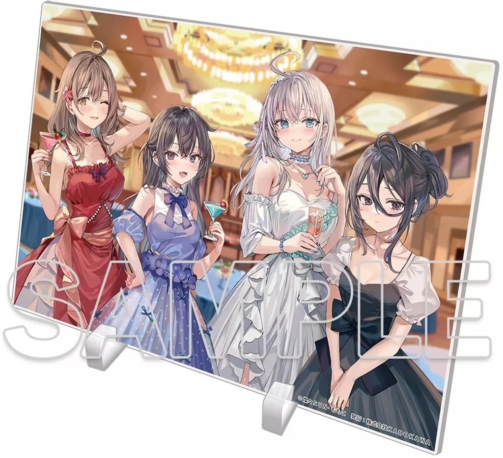中古】アクリルスタンド・アクリルパネル ドレスAver アクリルパネル 