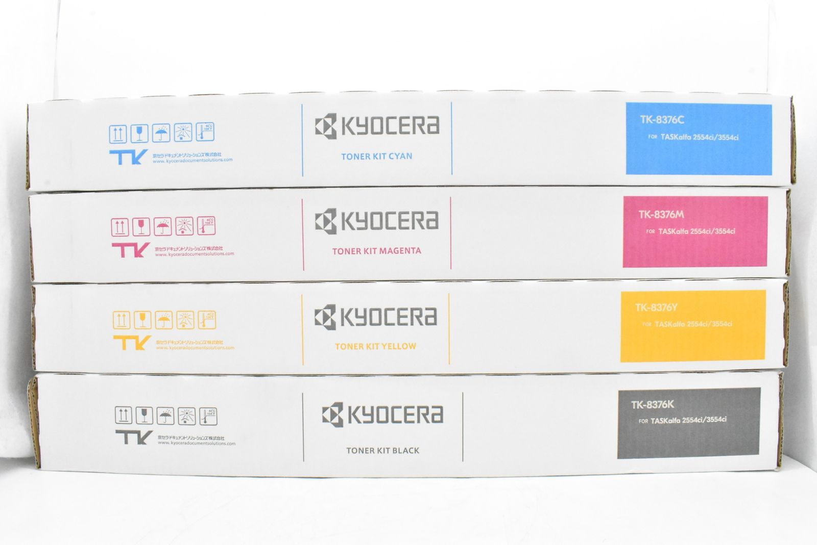京セラ 純正 トナー TK-8376 4色 シアン マゼンタ イエロー ブラック KYOCERA ITANODZPAIOS-D-N23-byebye