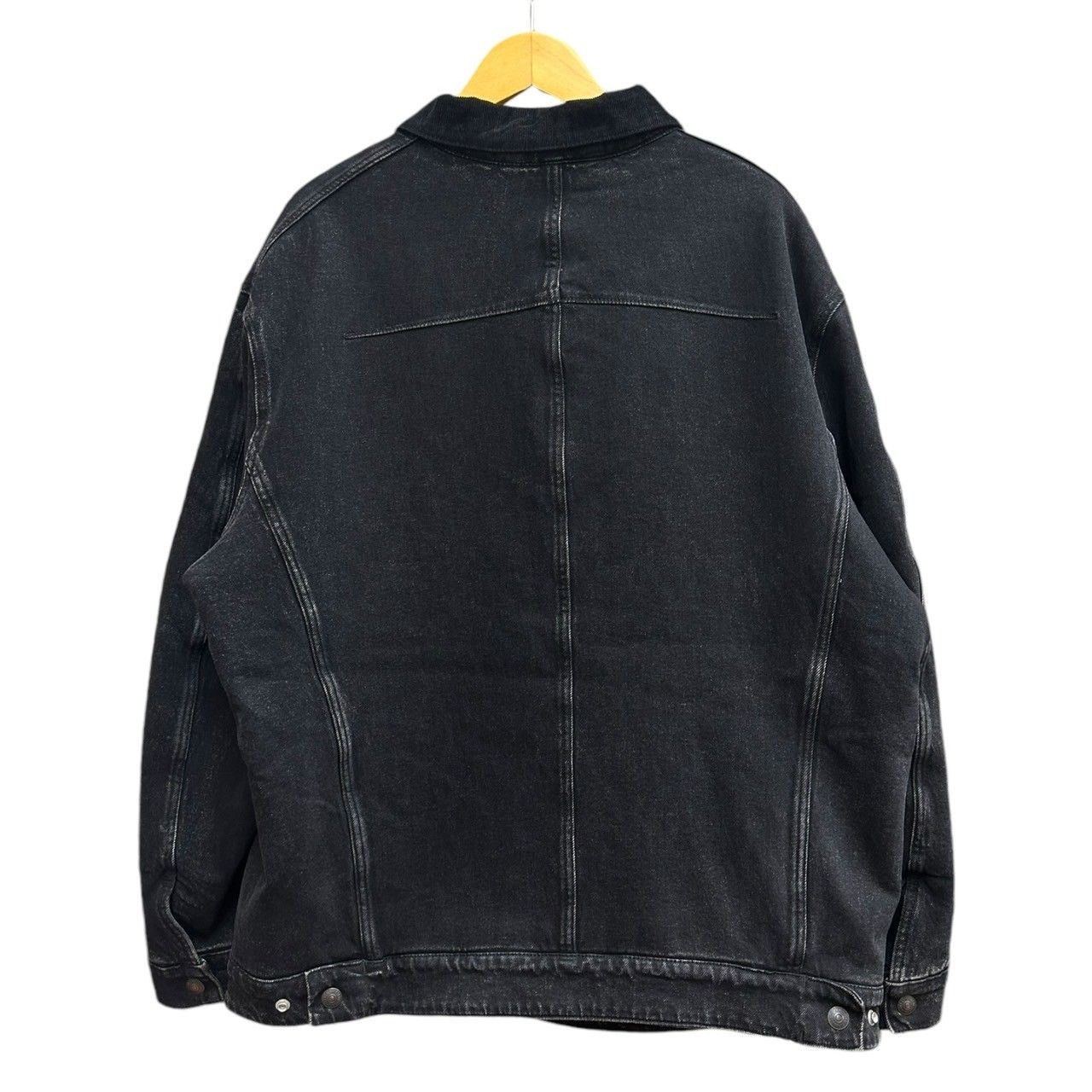 Levi's ブラック デニムジャケット XL Levi's (リーバイス) 裏ボア デニム トラッカー ジャケット G