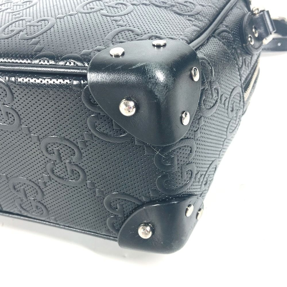 GUCCI グッチ ショルダーバッグ GG エンボス ロゴ 626363 レザー