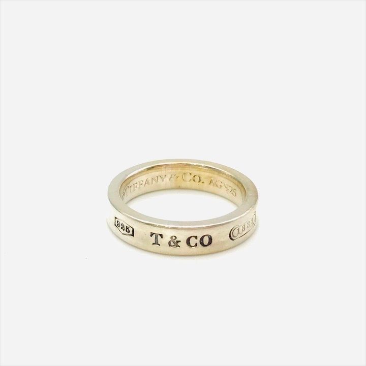 美品 TIFFANY＆Co ティファニー ナロー 1837 SV925 シルバー925