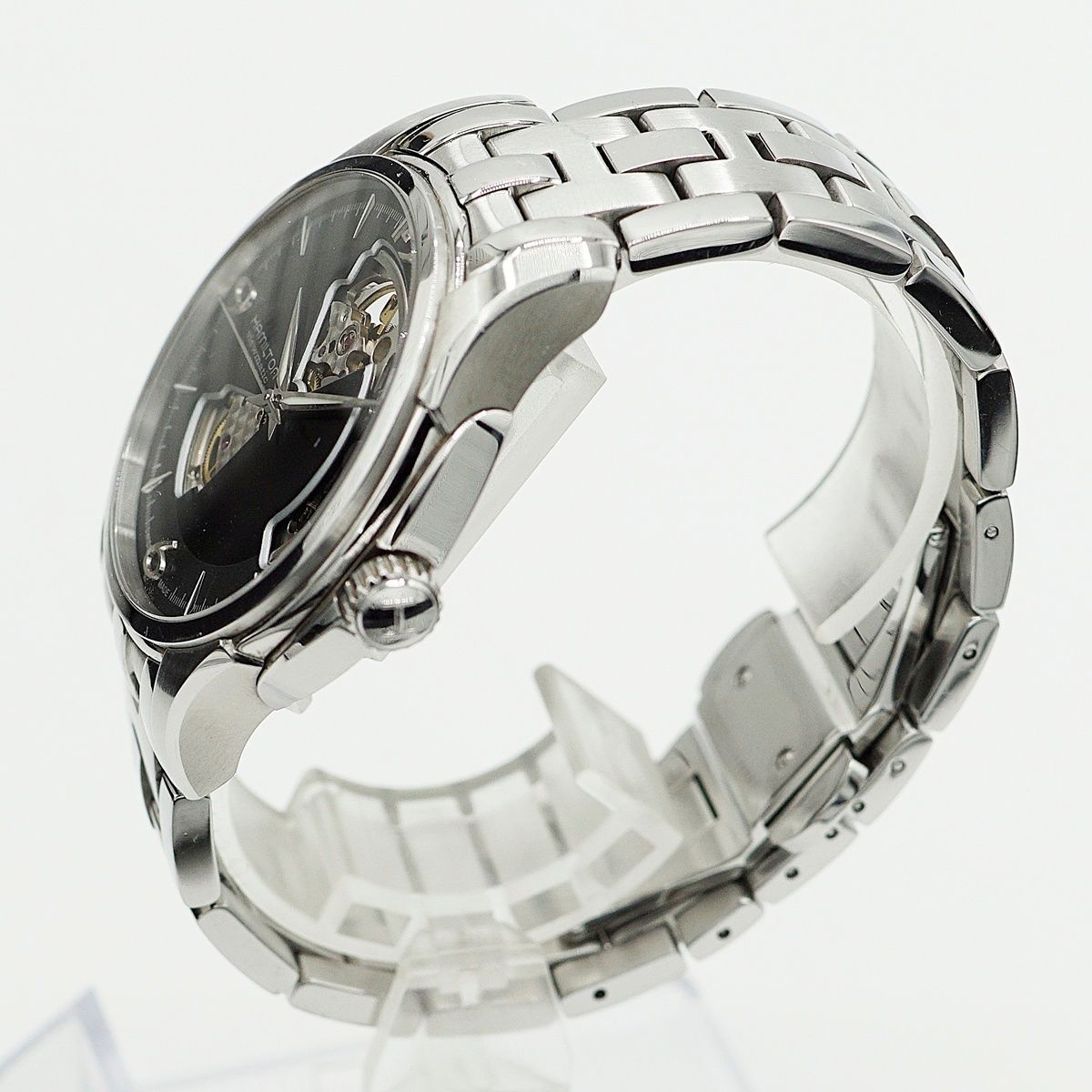 HAMILTON オープンハート 自動巻 H325651 腕時計 HAMILTON 自動巻き腕時計 ジャズマスター オープンハート