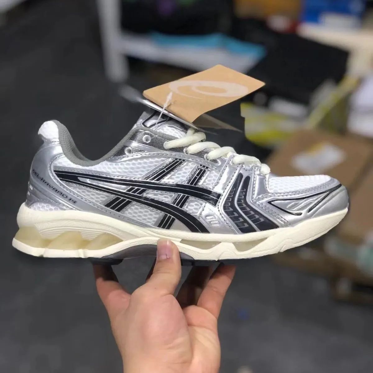 【超激レア】JJJJound x ASICS Gel Kayano 14 Silver Black 1201A457 101 スニーカー