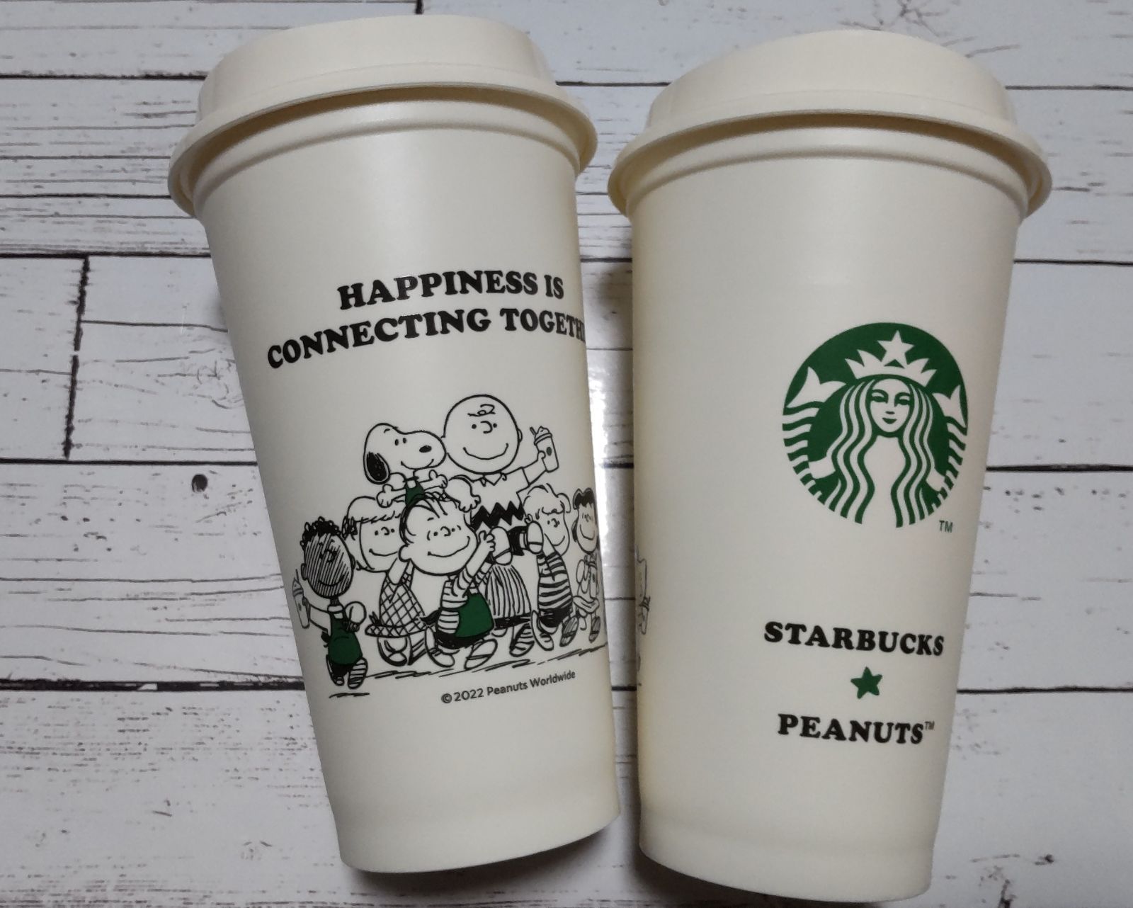 スターバックス リユーザブルカップ PEANUTS オフホワイト 473ml