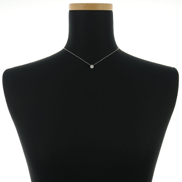 ヴァンドーム ネックレス ダイヤ ダイヤモンド 0.24ct Pt950/Pt850  