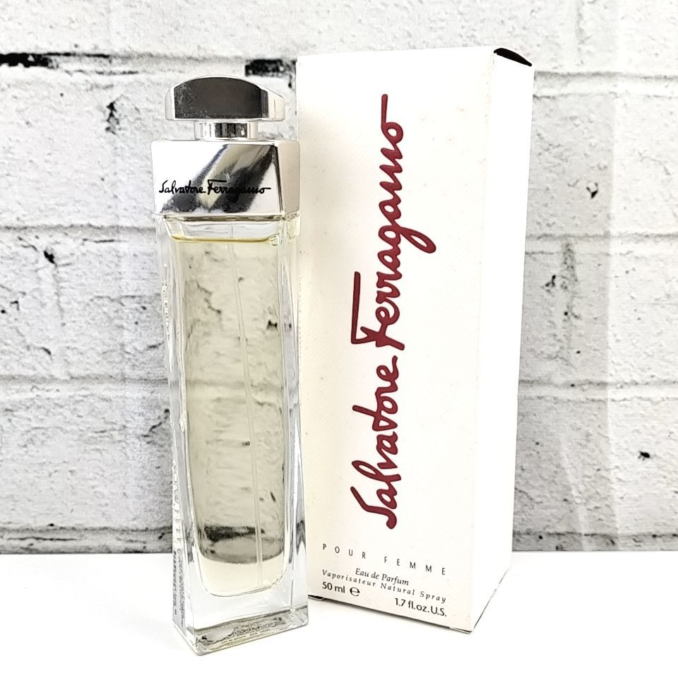 Salvatore Ferragamo 】J 200 A-1 50ml ほぼ満タン POUR FEMME