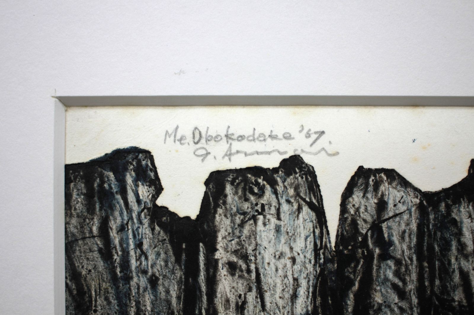 一原有徳 「雄鉾岳」 モノタイプ 絵画 一原有徳 「雄鉾岳」 モノタイプ 絵画 - メルカリ