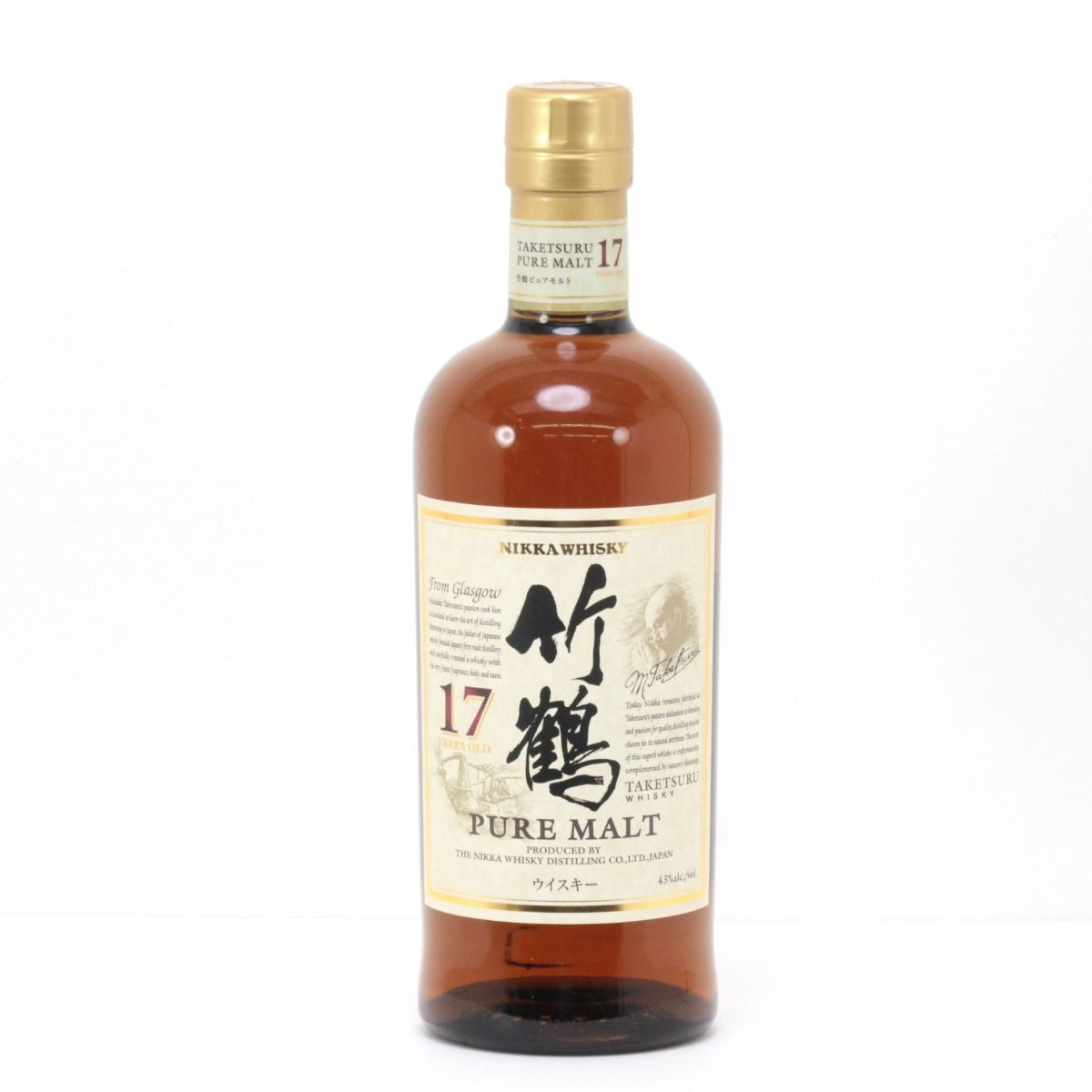 北海道内限定発送】NIKKA ニッカウヰスキー 竹鶴 ピュアモルト