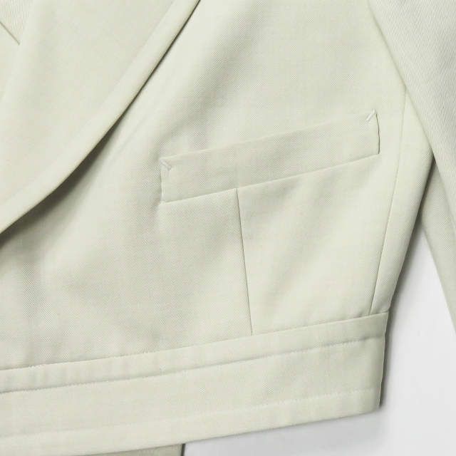 TOGA PULLA トーガ プルラ 17AW 日本製 スペンサー付きショート丈 
