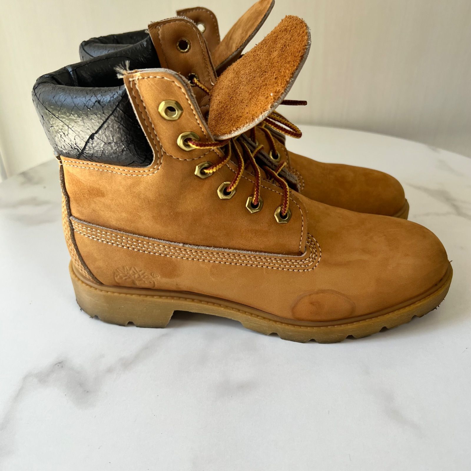 R*様 【美品】ティンバーランド ブラウン スエード ワークブーツ23センチ Timberland ティンバーランド ブーツ ワークブーツ USA 5 M 23.5