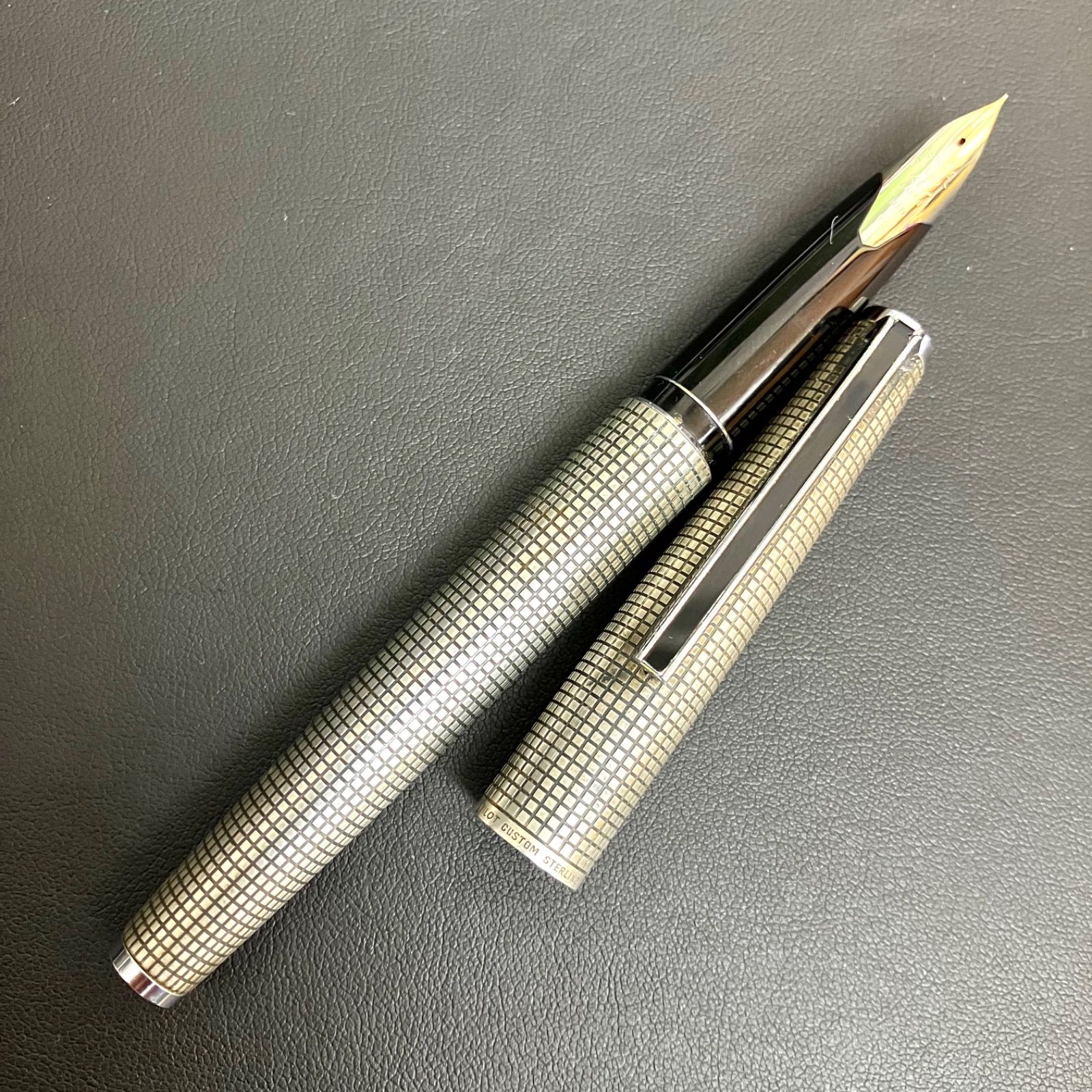 【PILOT】パイロット ペン先 18K(750) SILVER製 ジャンク品 スターリングシルバー メンズ 万年筆