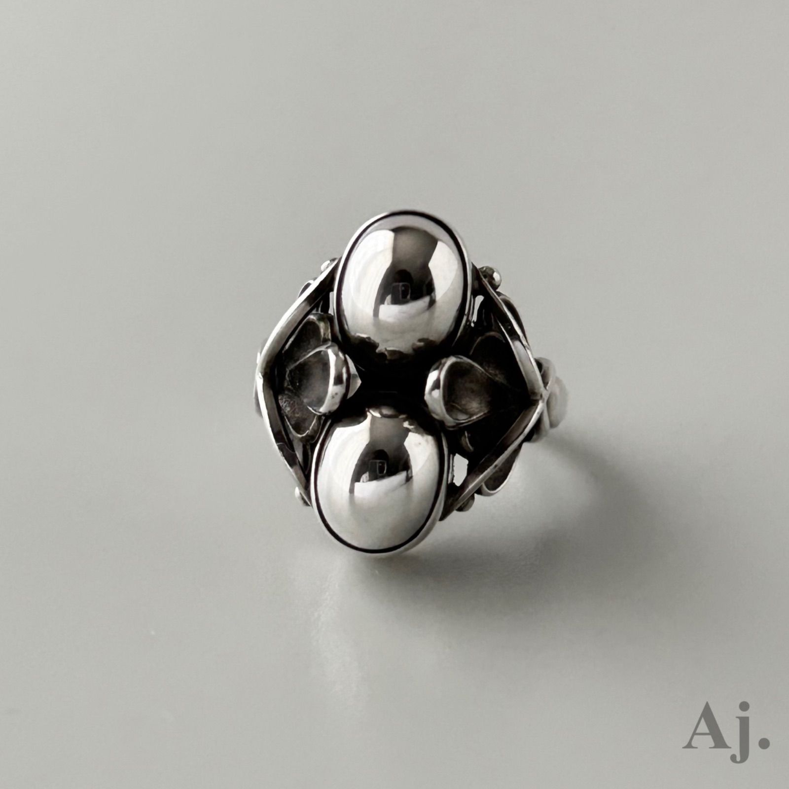 ジョージジェンセン リング 48 楽天市場】ジョージジェンセン GEORG JENSEN #48 リング ムーン