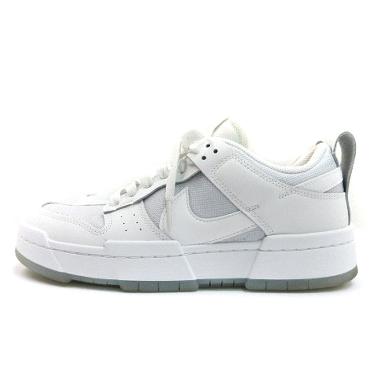 ナイキ NIKE WMNS DUNK LOW DISRUPT ダンクロー スニーカー CK6654-001 26.5cm ホワイト