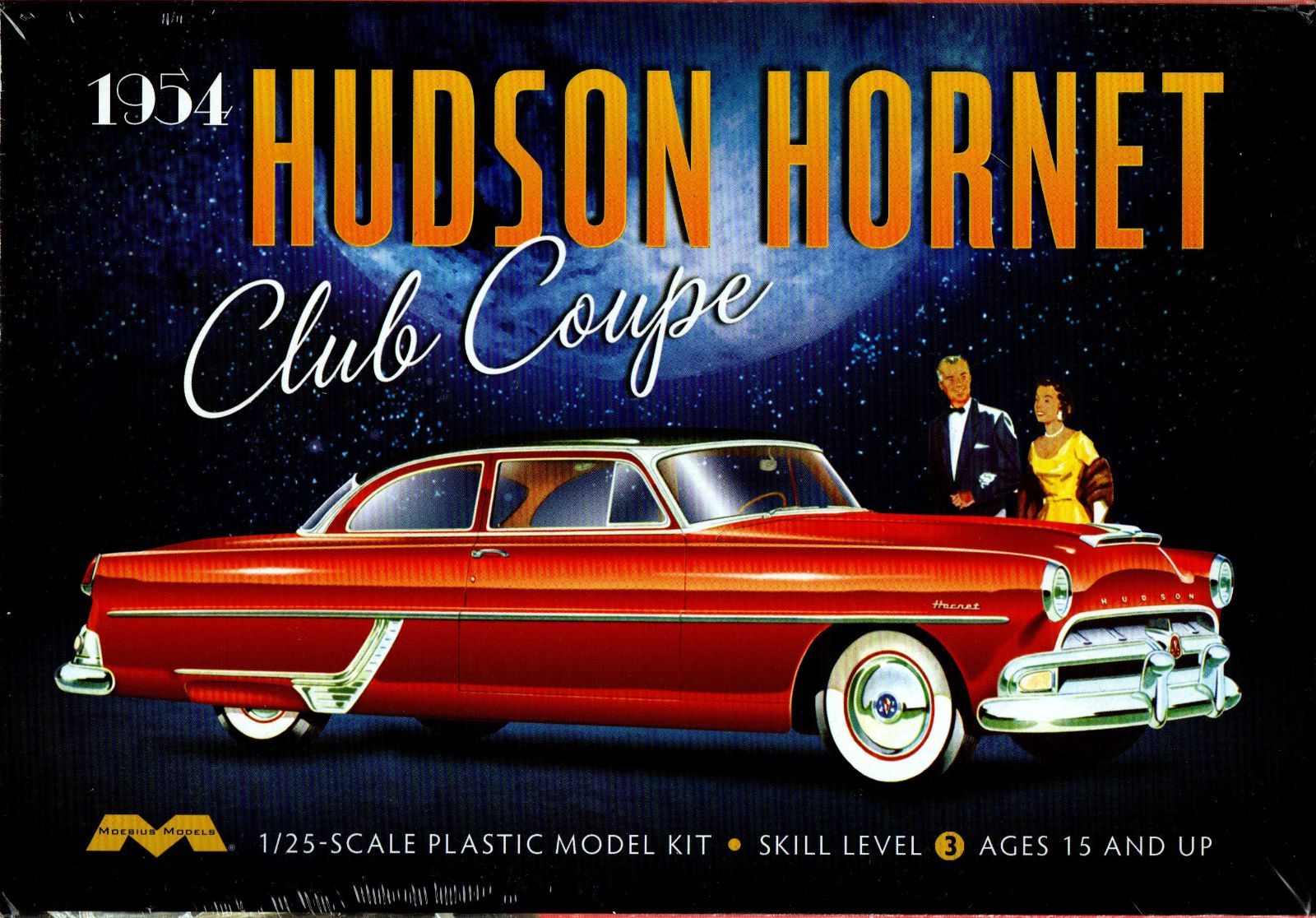 1954 ハドソン ホーネット クラブクーペ 1/25 メビウスモデル - メルカリ
