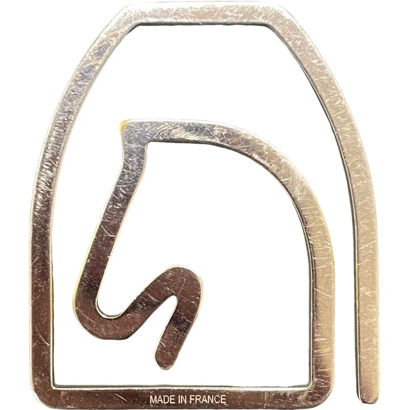 HERMES エルメス マネークリップ エケストル シルバー メンズ 12505K444