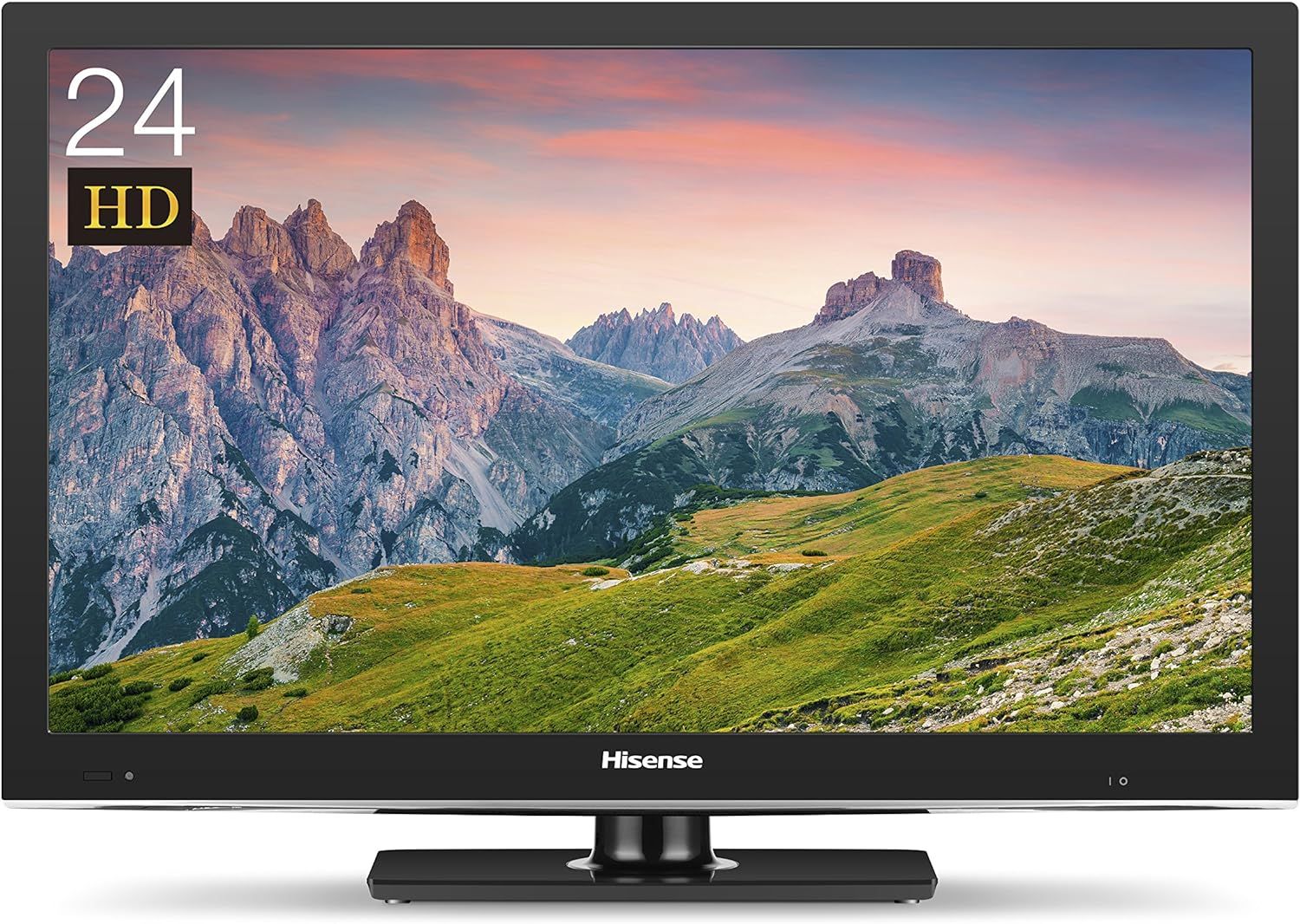 【動作確認済】【中古】本体・リモコンのみ ハイセンス 24V型 液晶テレビ HS24A220 ハイビジョン ブラック 2015年製