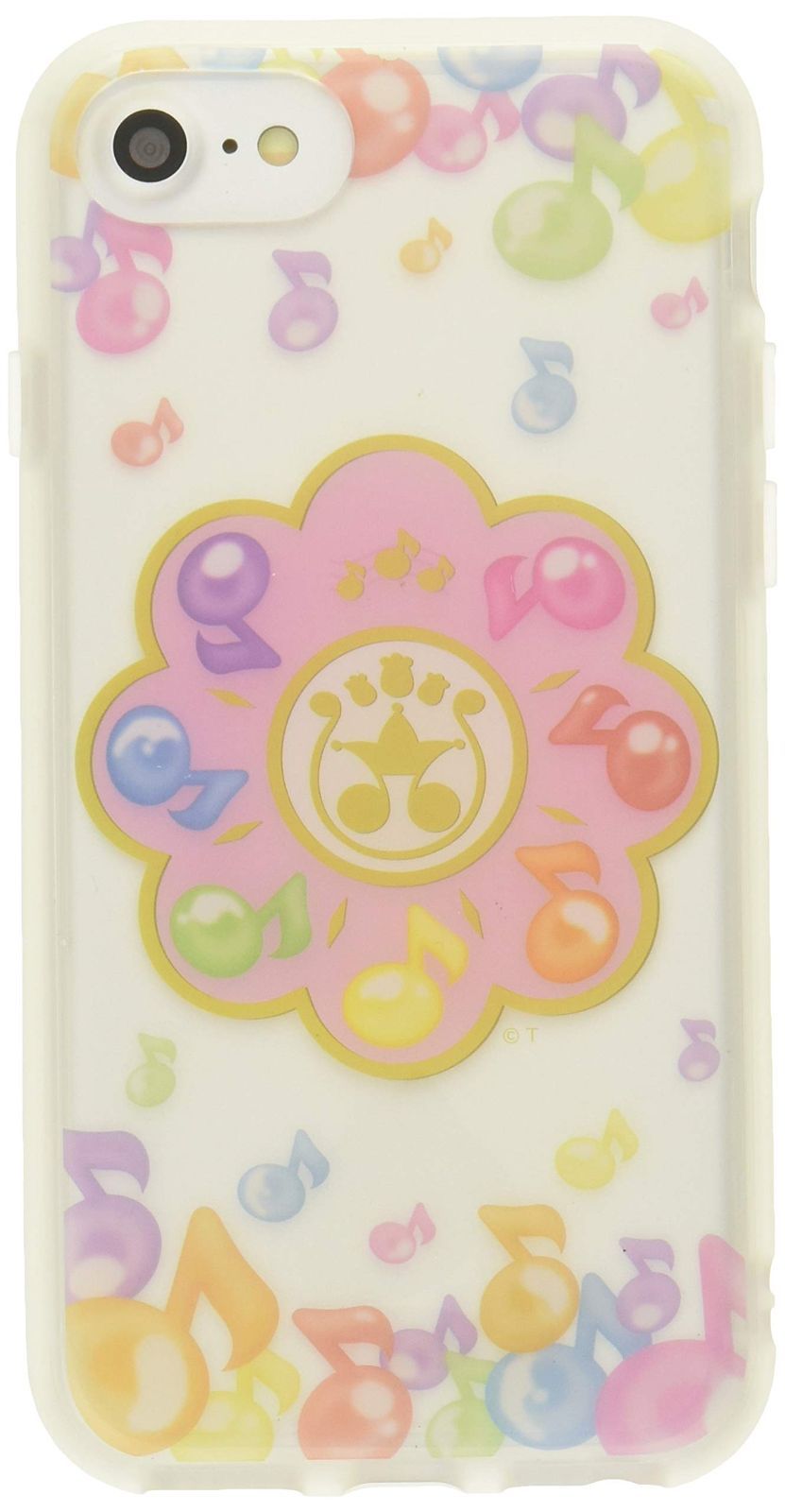 【人気商品】IIIIfit おジャ魔女どれみ Clear iPhone8/7/6s/6(4.7インチ)対応ケース バンダイ リズムタップ ピンク グルマンディーズ OD-01B