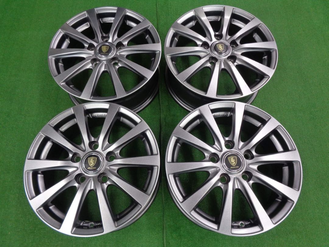 G10 6J-15 5H114.3 50 トヨタ純正ナット使用モデル ホイール 社外ホイール