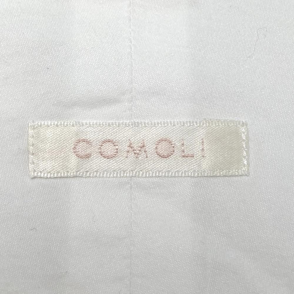 中古】COMOLI 21SS コモリシャツ サイズ2 T01-02001 ホワイト コモリ[17]