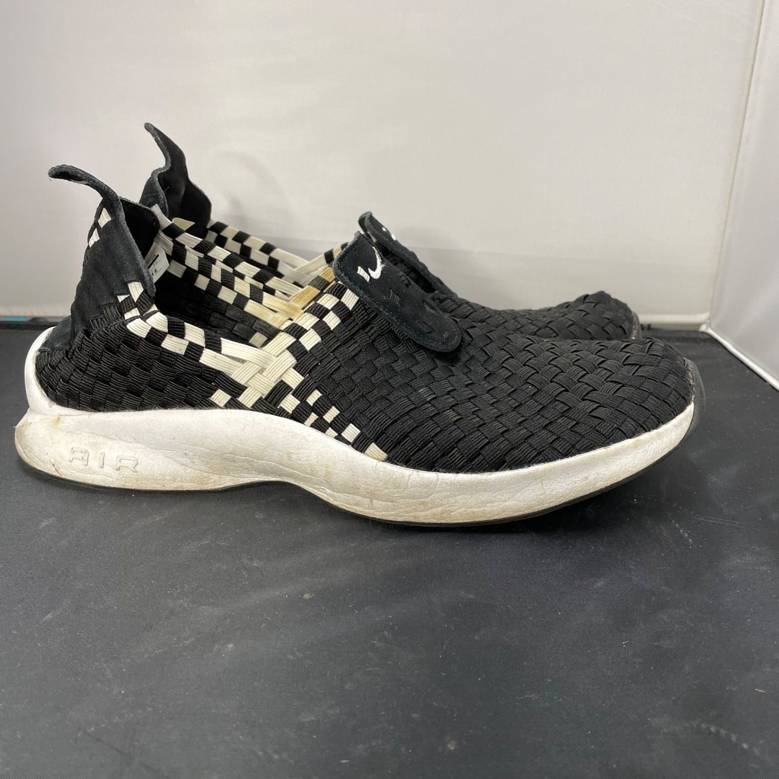 ナイキ エア ウーブン スリッポン 26 NIKE AIR WOVEN black