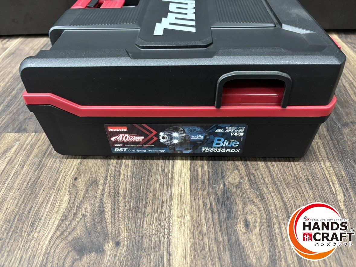 【保障できる！】 ♭ マキタ makita TD002GZK 40Vmax充電式インパクトドライバ 本体 ケース 毎日がバーゲンセール！