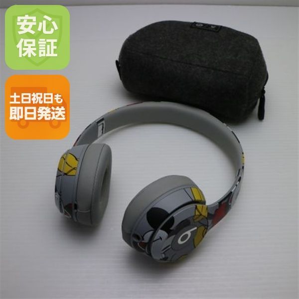 超 Beats solo3 wireless MNEQ2PA A ミッキーマウス生誕90周年モデル ワイヤレスヘッドホン Beats 土日祝発送OK 09000