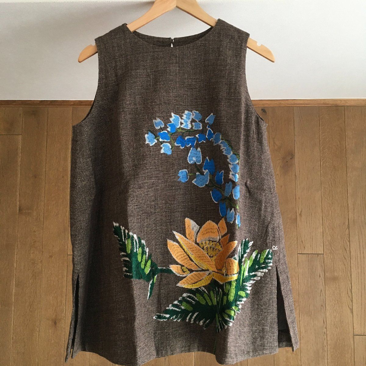 スペシャル特典 極美品 45r フォーティファイブアール ギマ アロハ 刺繍 スカート