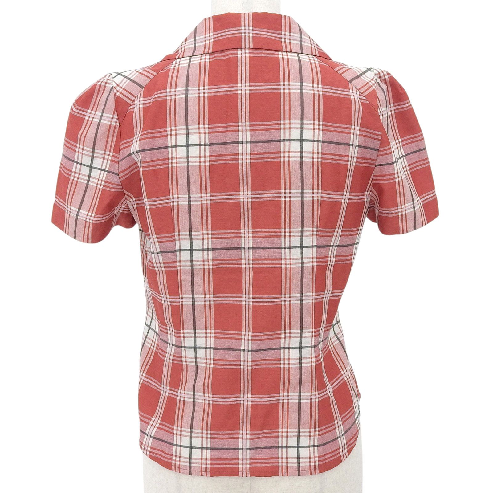Vivienne Westwood Red Label ヴィヴィアンウエストウッド レッドレーベル 16-01-851019 ハートモチーフ 半袖シャツ レッド 2 レディース