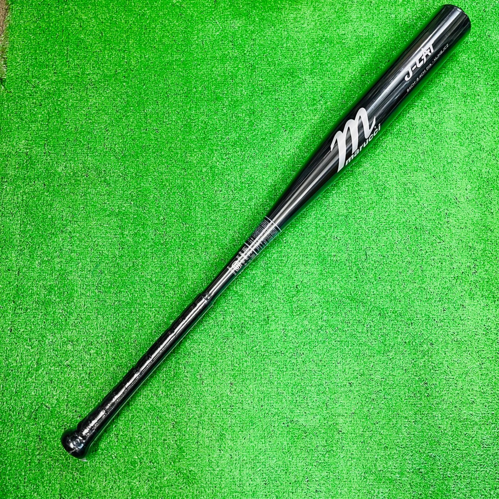 マルチ J-CAT 硬式用 高校野球新基準対応 金属バット 黒 84㎝（900g