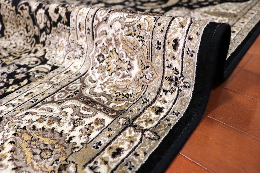 赤字特価！5時間限定！ペルシャ柄絨毯200×290新品 ラグ 訳あり ペルシャ柄絨毯 200×290 新品未使用 大判ラグ カーペット 訳あり