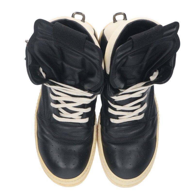 リックオウエンス RU16S3882 GEOBASKET ジオバスケットレザー