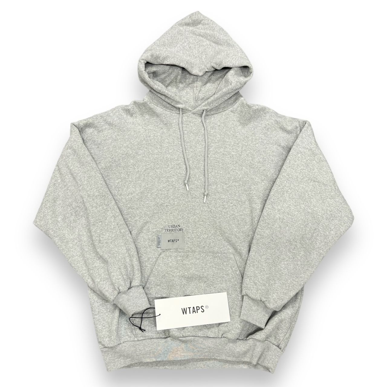 WTAPS 22AW CROSS BONES HOODY 03 ASH GRAY クロスボーン スウェット 