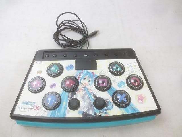 ゲーム 動作未 プレイステーション4 アクセサリ- 周辺機器 初音ミク -Project DIVA- X HD ミニコントローラー