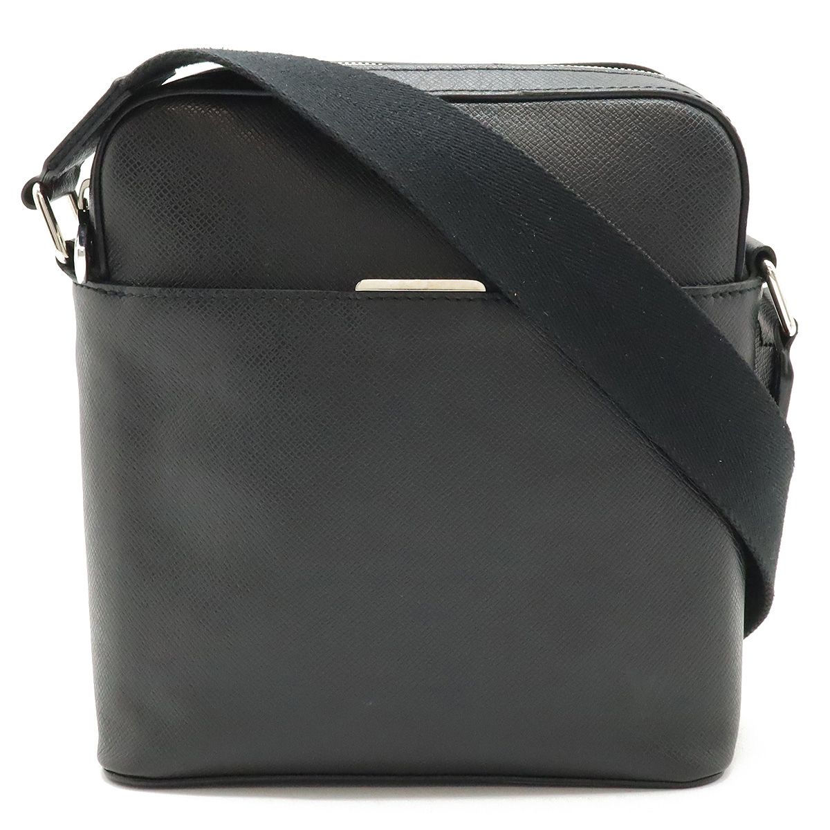 LOUIS VUITTON ルイ ヴィトン タイガ アントン ポシェット ショルダーバッグ 斜め掛け レザー アルドワーズ ブラック シルバー金具 M33431